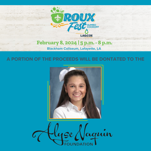 Image of Lagcoe Selects Alyse Naquin Foundation as Beneficiary of Part of the Roux Fest Gumbo Cookoff Proceeds